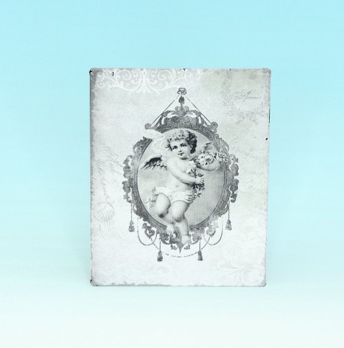 MAGNET - VINTAGE LOOK CHERUB -  Quality natural handmade soaps, candle, home, bathroom & beauty products make great gift ideas for him & her for any occasion or if you just want to treat yourself.