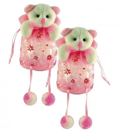 ORGANZA BAG - BEAR BAG FLOWER PRINT - PINK - 12 X 7CM - <p>Pink bear bag with flower print. The cutest bag for party favors. Fun for baby showers, try filling with our teddy bear soaps (see BEARS)</p> Quality natural handmade soaps, candle, home, bathroom & beauty products make great gift ideas for him & her for any occasion or if you just want to treat yourself.