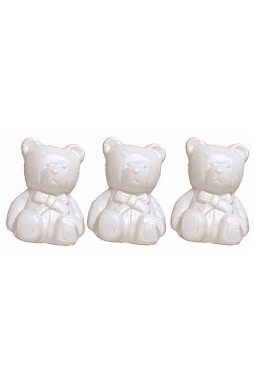 WHITE 26G TIMOTHY TEDDY SOAP - A cute little bear shaped soap. Excellent as a filler for baby shower & christening bombonieres. 5 x 4 x 2cm. Packed 60 per display.
**Please note that going forward, all shape soaps will be packaged in new white boxes, which are slightly smaller. This means the quantity of soaps per box have changed accordingly. Quality natural handmade soaps, candle, home, bathroom & beauty products make great gift ideas for him & her for any occasion or if you just want to treat yourself.