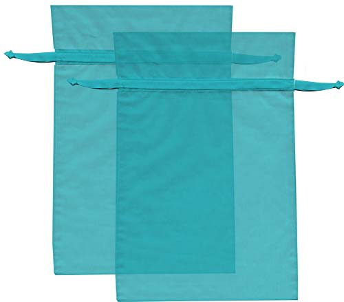 ORGANZA BAG - AQUAMARINE - EXTRA LGE. - 16 X 23CM - <p>Fill with soap, pot pourii, bath salts, lollies or just as a nice bag for table gifts at weddings or christenings. Aquamarine organza bag. Our organza bags come in several sizes and over 17 colours.</p> Quality natural handmade soaps, candle, home, bathroom & beauty products make great gift ideas for him & her for any occasion or if you just want to treat yourself.