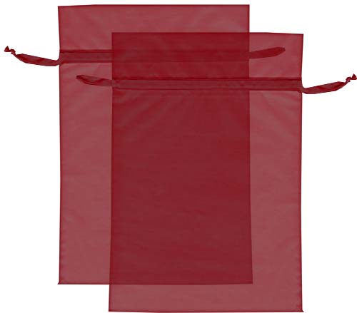 ORGANZA BAG - BURGUNDY - LGE. - 13 X 17CM - <p>Fill with soap, pot pourii, bath salts, lollies or just as a nice bag for table gifts at weddings or christenings. Burgundy organza bag. Our organza bags come in several sizes and over 17 colours.</p> Quality natural handmade soaps, candle, home, bathroom & beauty products make great gift ideas for him & her for any occasion or if you just want to treat yourself.