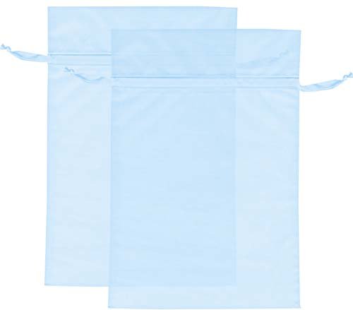 ORGANZA BAG - BLUE - LGE. - 13 X 17CM - <p>Fill with soap, pot pourii, bath salts, lollies or just as a nice bag for table gifts at weddings or christenings. Blue organza bag. Our organza bags come in several sizes and over 17 colours.</p> Quality natural handmade soaps, candle, home, bathroom & beauty products make great gift ideas for him & her for any occasion or if you just want to treat yourself.