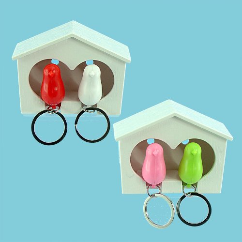 KEY HOLDER - BIRDHOUSE PINK /GREEN  - <p>BIRD HOUSE DOUBLE KEY HOLDER, HOLDS 2 BIRD WHISTLE/ KEY RINGS. GREAT TO ORGANISE KEYS ESPECIALLY FOR ?THE YOUNGER FAMILY MEMBERS. ALSO AVAILABLE IN RED/ WHITE.</p> Quality natural handmade soaps, candle, home, bathroom & beauty products make great gift ideas for him & her for any occasion or if you just want to treat yourself.