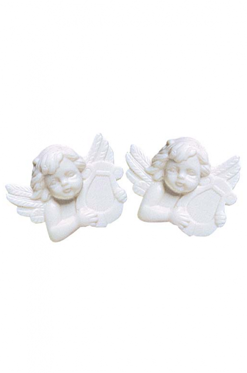 WHITE 38G CHERUB SOAP - Gorgeous Cherub playing his Lyre. The soaps sit flat so are very useful for using in gift packs & for home decorating. Lovely placed on a towel or sink ready for a guest. Great to use around Christmas, Valentines Day & Mothers day. 8 x 6 x 2cm. Packed 32 per display.
**Please note that going forward, all shape soaps will be packaged in new white boxes, which are slightly smaller. This means the quantity of soaps per box have changed accordingly. Quality natural handmade soaps, candle, home, bathroom & beauty products make great gift ideas for him & her for any occasion or if you just want to treat yourself.
