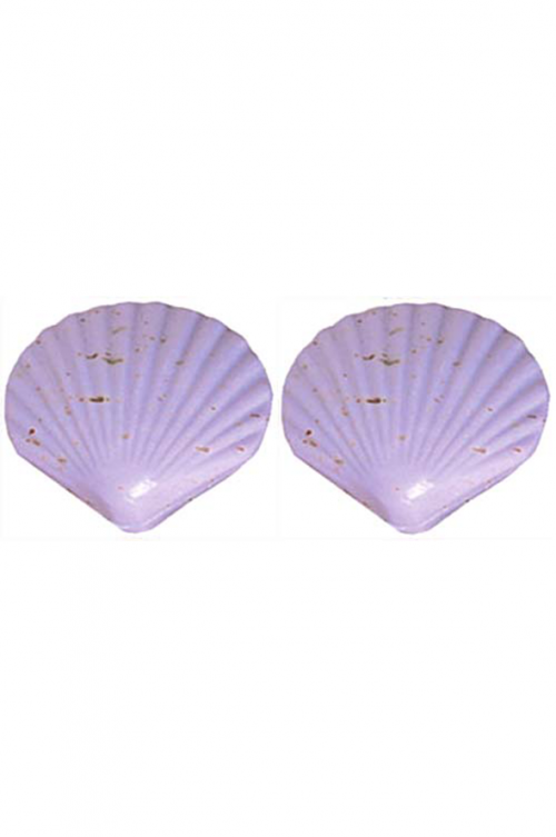 AUSTRALIAN LAVENDER 100G CLAM SOAP - An elegant Australian Lavender Clam Shell shaped soap. 7 x 8 x 3cm Quality natural handmade soaps, candle, home, bathroom & beauty products make great gift ideas for him & her for any occasion or if you just want to treat yourself.