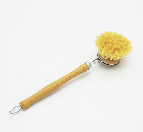 DISH BRUSH WITH LONG HANDLE - Revolutionise your kitchen routine this fabulous plastic-free dishwashing brush. Get Scrubbing Quality natural handmade soaps, candle, home, bathroom & beauty products make great gift ideas for him & her for any occasion or if you just want to treat yourself.
