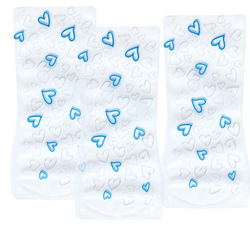 FLAT FOLD VASE WITH BLUE HEARTS  PATTERN    - FANTASTIC REUSABLE VASES - NON BREAKABLE, FILL WITH WATER AND THEY POP OPEN TO ALLOW YOU TO ADD YOUR BLOOMS. EMPTY AND DRY OUT FOR FLAT STORAGE.  JUST ADD FLOWERS FOR A GREAT GET WELL GIFT,GREAT FUNDRAISER FOR SCHOOLS ESPECIALLY MOTHER'S DAY STALLS. SAFE AND EASY GIFT FOR CHILDREN TO BUY THIEIR MUM'S OF NANS. 27X12X3 Quality natural handmade soaps, candle, home, bathroom & beauty products make great gift ideas for him & her for any occasion or if you just want to treat yourself.