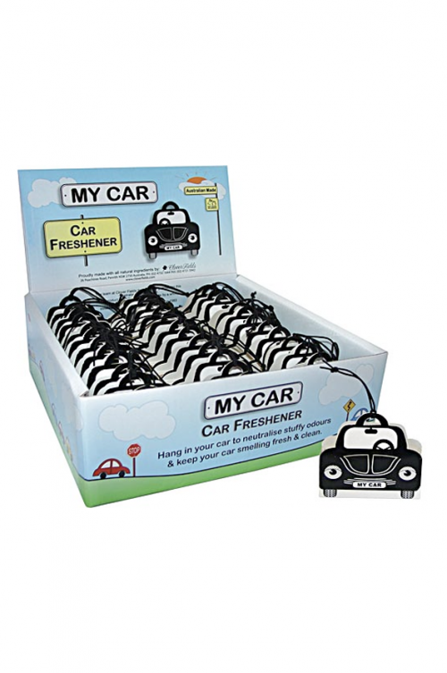 MY CAR CAR FRESHNER - Cute cologne scented car hangers to deodorise your car or any space in your home like wardrobes & drawers. Great gift idea for Fathers Day & School Fundraising Quality natural handmade soaps, candle, home, bathroom & beauty products make great gift ideas for him & her for any occasion or if you just want to treat yourself.