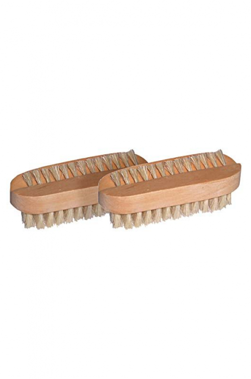 WOODEN NAIL BRUSH - Wooden Nailbrush with dual edge natural fibres. 10 x 3.5 x 3cm Quality natural handmade soaps, candle, home, bathroom & beauty products make great gift ideas for him & her for any occasion or if you just want to treat yourself.