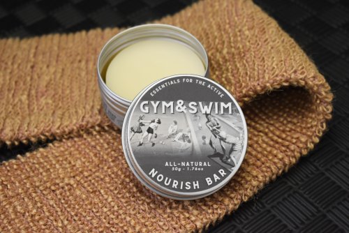 GYM & SWIM NOURISHING BAR - Before and after nourishing bar to help neutralise chlorine odours and protect your hair and skin when swimming. This bar helps to counteract dryness from sun, salt, and chlorinated water. Quality natural handmade soaps, candle, home, bathroom & beauty products make great gift ideas for him & her for any occasion or if you just want to treat yourself.