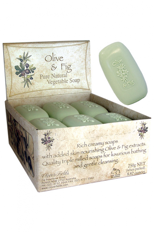 Olive & Fig 250g Soap Bar Soaps Gifts Ideas for Him & Her for any