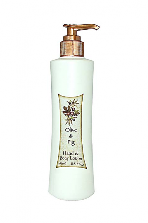 OLIVE & FIG 250ML HAND & BODY LOTION - This a light and none greasy lotion with nourishing natural botanical Olive and Fig extracts. Quality natural handmade soaps, candle, home, bathroom & beauty products make great gift ideas for him & her for any occasion or if you just want to treat yourself.