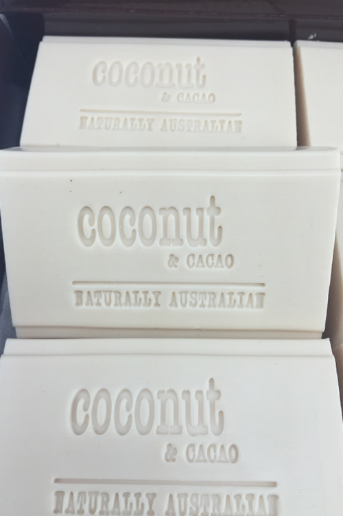 COCONUT & CACAO 150G SUPERFOODS BOTANICALS SOAP - 4/PACK - Nourishing Coconut with antioxident-rich Cacao. A true Superfood skin treat. Quality natural handmade soaps, candle, home, bathroom & beauty products make great gift ideas for him & her for any occasion or if you just want to treat yourself.