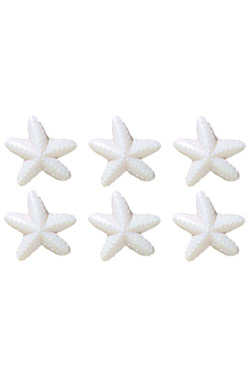 WHITE 12G STARFISH SOAP - Sweet little Starfish shaped soaps. 4 x 4 x 1.5cm. Packed 120 per display carton.
**Please note that going forward, all shape soaps will be packaged in new white boxes, which are slightly smaller. This means the quantity of soaps per box have changed accordingly. Quality natural handmade soaps, candle, home, bathroom & beauty products make great gift ideas for him & her for any occasion or if you just want to treat yourself.