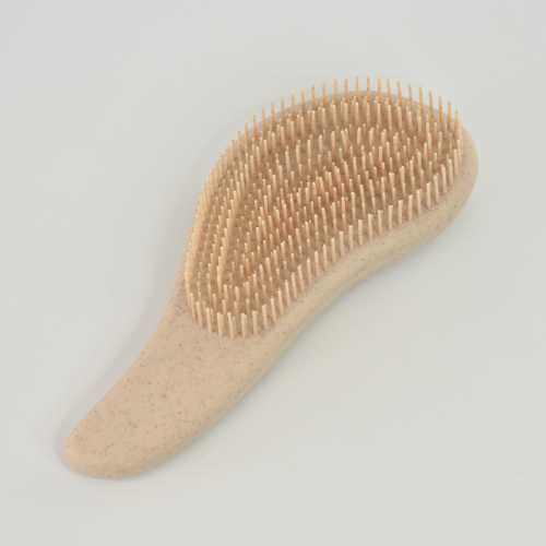 WHEATGRASS MASSAGING HAIRBRUSH - Our Wheatgrass Hair Brush is a gentle yet effective tool for your daily haircare routine, beautifully designed with purpose.
Made from natural wheatgrass fibres, its fully compostable, making it a planet-loving alternative to plastic brushes. The lightweight, ergonomic handle fits comfortably in your hand, while the flexible bristles glide through knots with ease, helping to detangle hair without pulling or breakage.
This brush can also be used a body and scalp massager. A sustainable switch that feels as good as it looks. Quality natural handmade soaps, candle, home, bathroom & beauty products make great gift ideas for him & her for any occasion or if you just want to treat yourself.