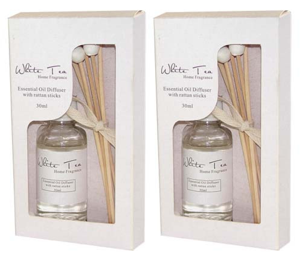 DIFFUSERS WHITE TEA DIFFUSER SET Gifts Ideas for Him & Her for any
