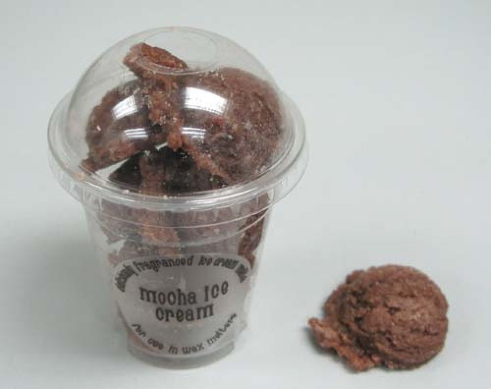 WAX MELT TEMPTATIONS 90gm MOCHA ICE CREAM WAX MELTS Gifts Ideas For 