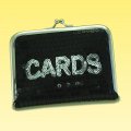  - CARD CASE - BLACK - Gifts Ideas for Him & Her, Natural Handmade Soap, Candles | Clover Fields