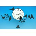 - CLOCKS - METAL CLOCK WITH BIRDS - Gifts Ideas for Him & Her, Natural Handmade Soap, Candles | Clover Fields