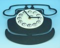- CLOCKS - METAL CLOCK TELEPHONE - Gifts Ideas for Him & Her, Natural Handmade Soap, Candles | Clover Fields