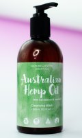 GIFTS FOR HIM - Australian Hemp Cleansing Wash 300ml - Gifts Ideas for Him & Her, Natural Handmade Soap, Candles | Clover Fields