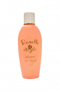 SHOWER GEL - Rosette 200ml Shower & Bath Gel - Gifts Ideas for Him & Her, Natural Handmade Soap, Candles | Clover Fields