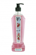 SHOWER GEL - Vintage Rose 520ml Shower Gel - Gifts Ideas for Him & Her, Natural Handmade Soap, Candles | Clover Fields
