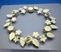 Christmas - CANDLE HOLDER - WHITE METAL CANDLE HOLDER - Gifts Ideas for Him & Her, Natural Handmade Soap, Candles | Clover Fields